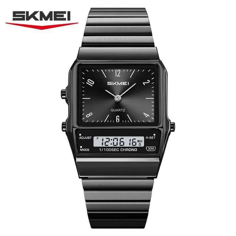 SKMEI 2632 Analog Digital Watch for Men – Black