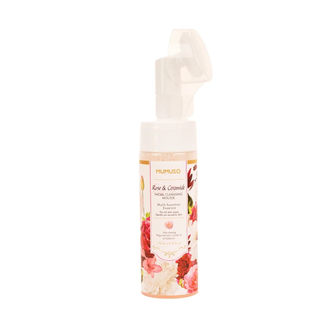 MUMUSO Rose & Ceramide Facial Cleansing Mousse