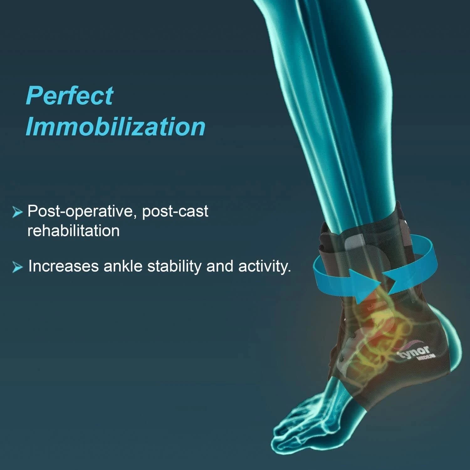 Tynor Ankle Brace(Immobilization, Support & Protection)