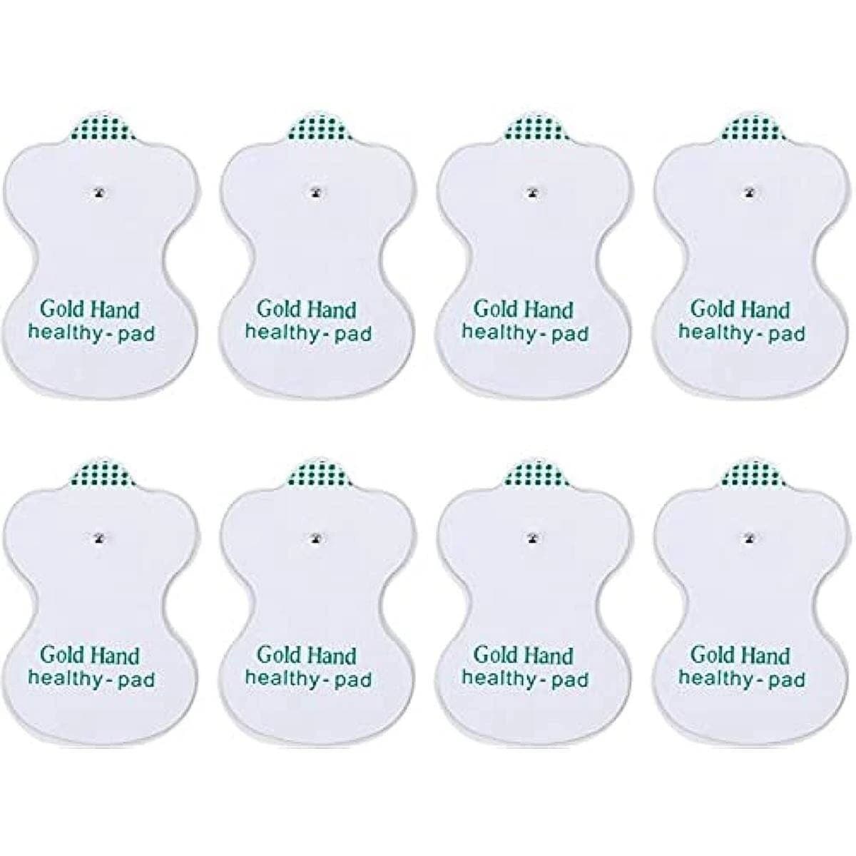 Tens Digital Therapy Machine Electrodes Pads (Pack Of 8) Electrotherapy