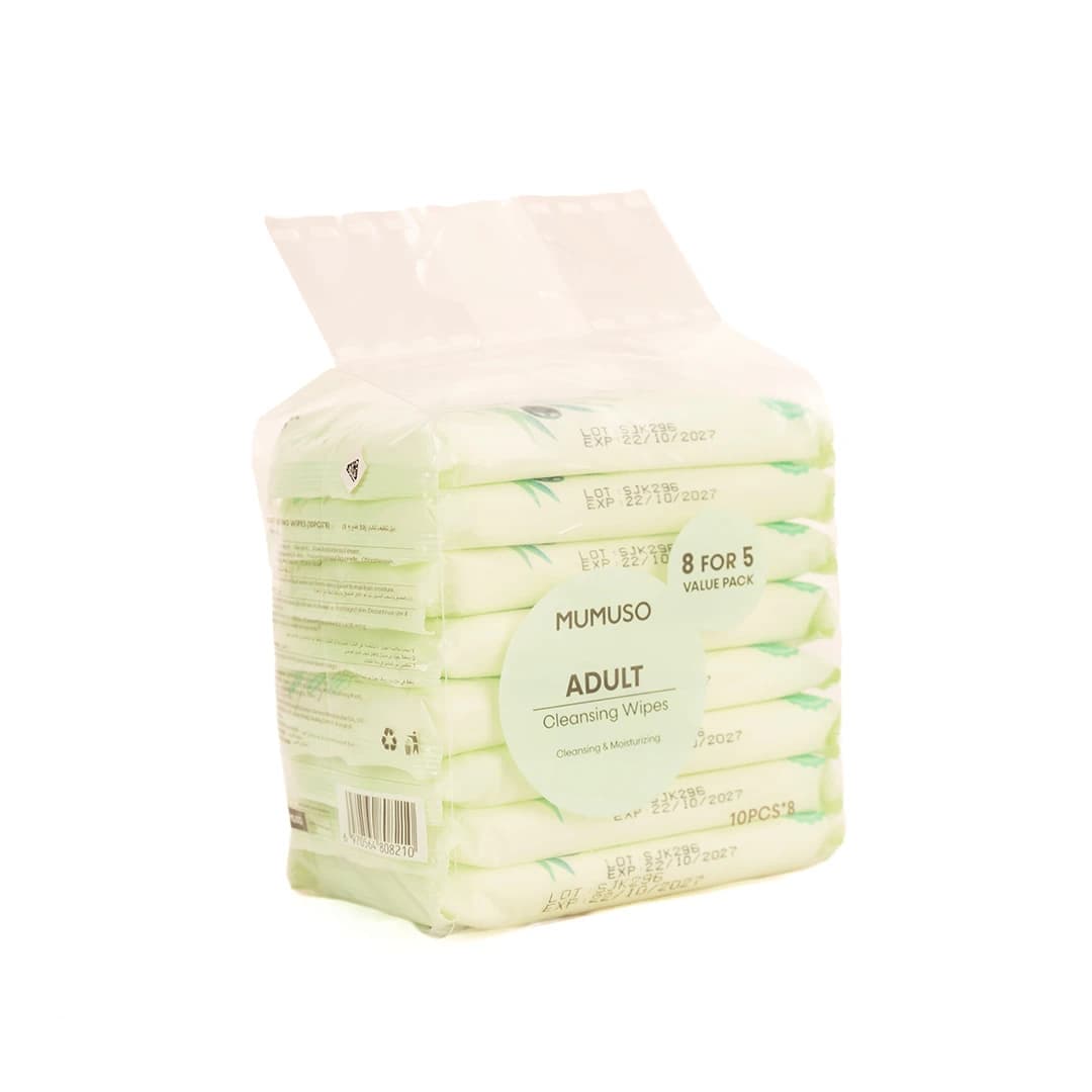 Adult Cleansing Wipes (10pcs*8)