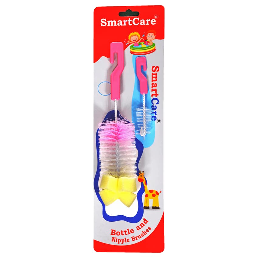 Smart Care Feeder & Nipple Cleaning Bottle Brush Set