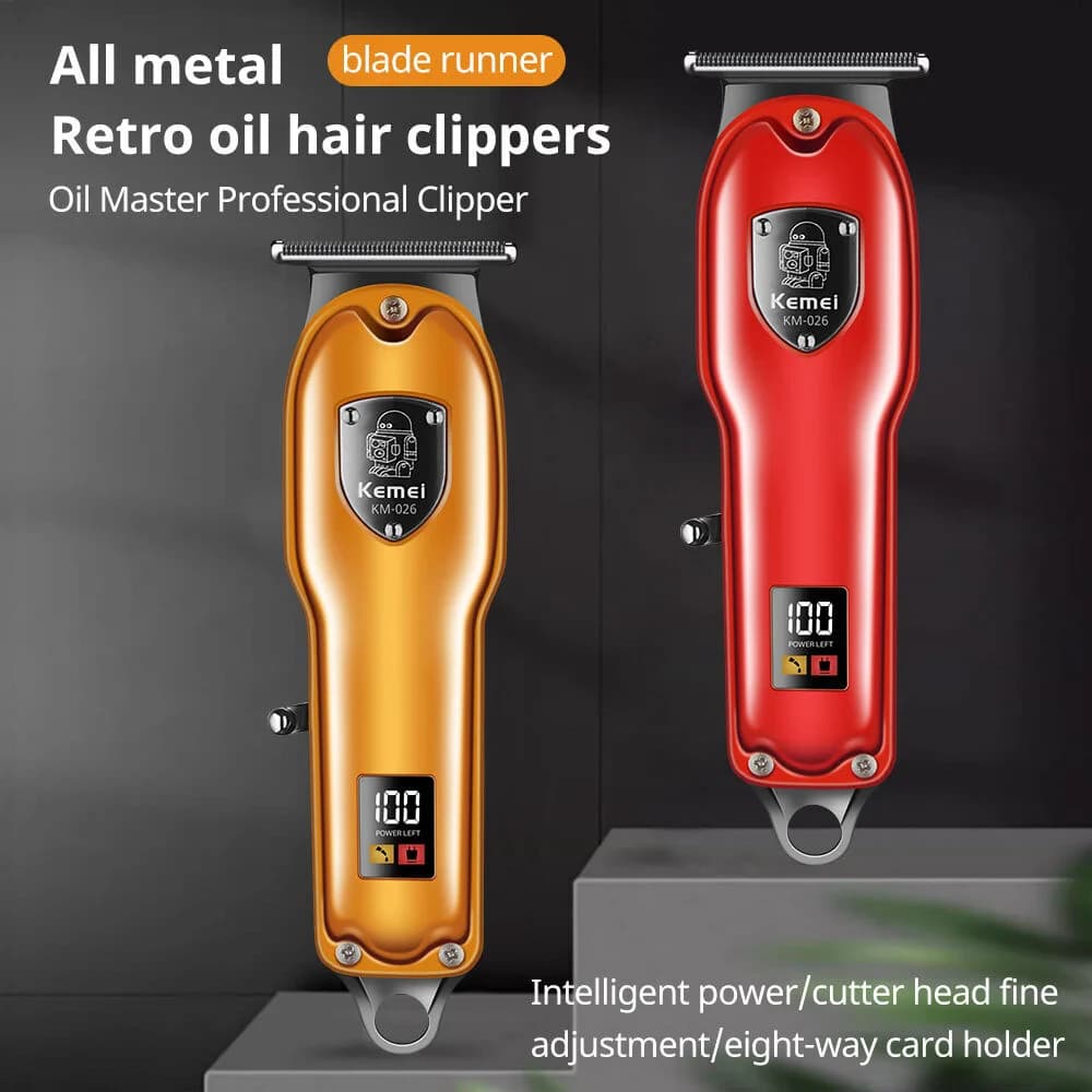 Kemei KM-026 Rechargeable Beard and Hair Clipper Trimmer