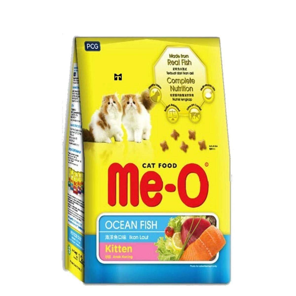 Me-O Dry Kitten Food Ocean Fish 400gm