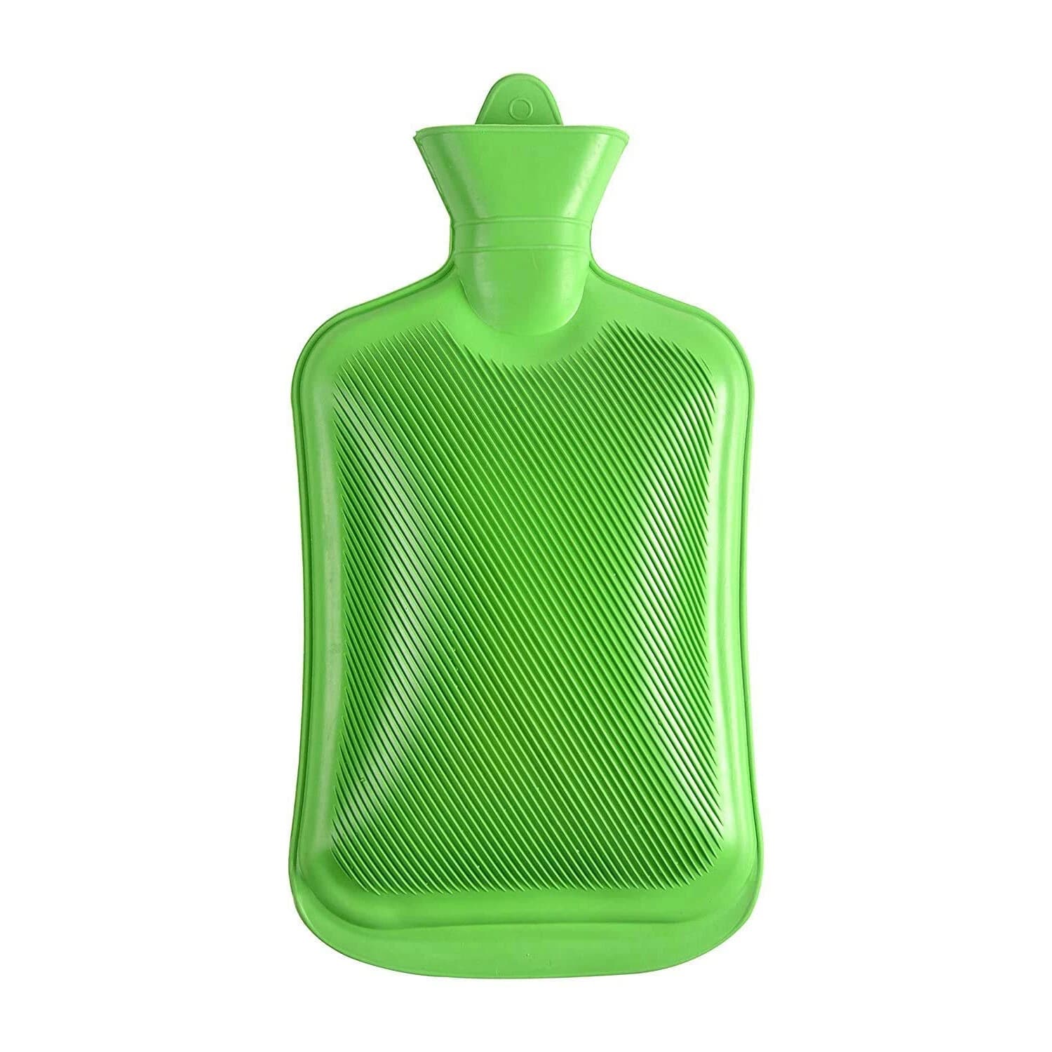 Rubber Hot Water Bag Bottle Pain Relief Bed Hand Warmer Hot Water Bag 2 L Color Send As Per Product Availability - Hot Water Bag - hot water bag