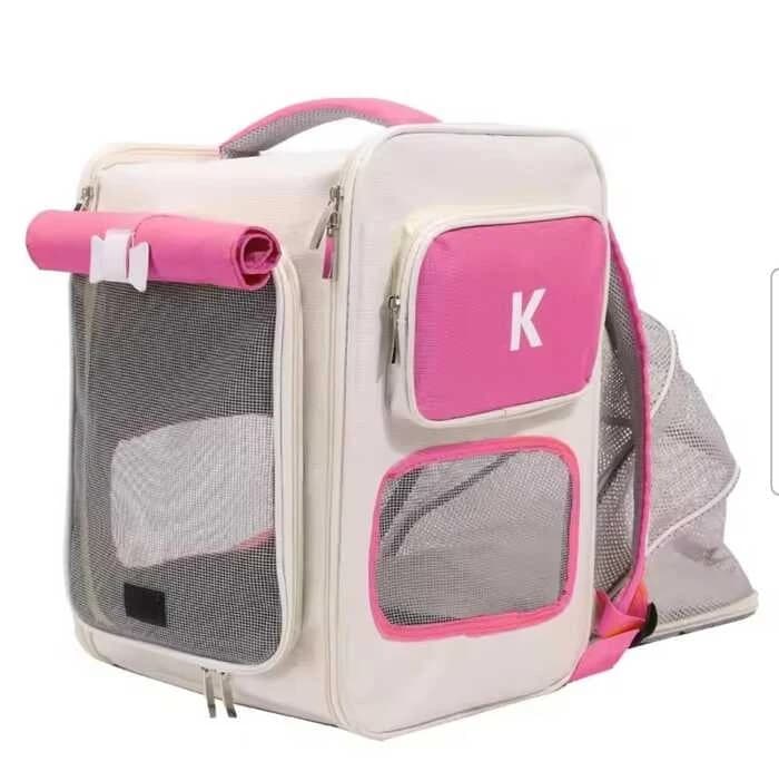 Moorpet Large Sized King Design Expandable Pet Carrier Backpack for Pet Cat & Puppy