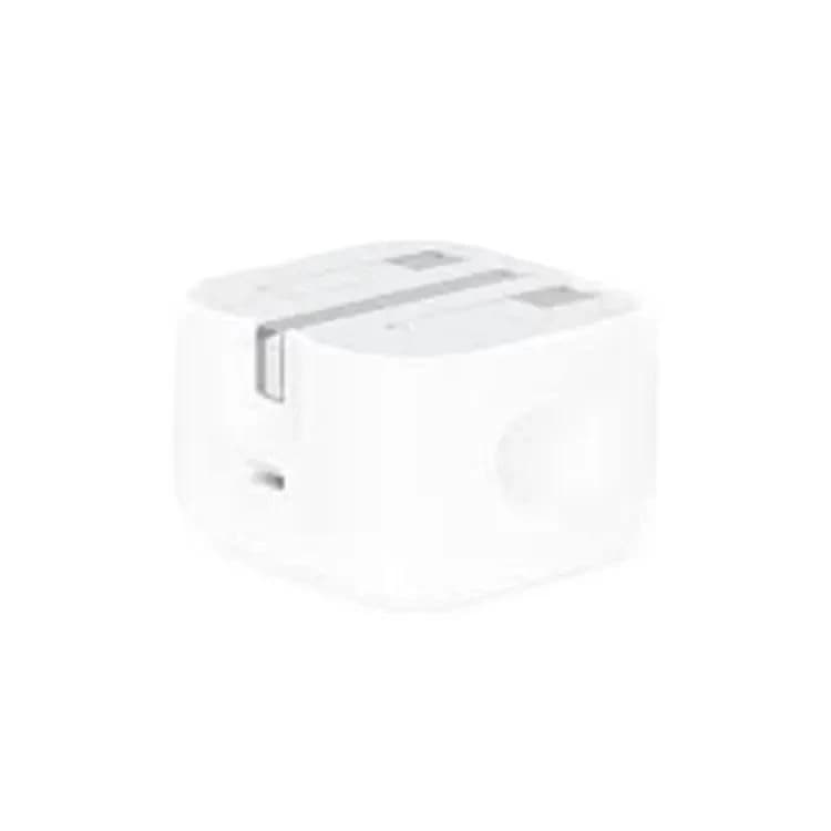 Apple 20W USB-C Power Adapter Folding pins (New Pack) - White (Model -A2344)