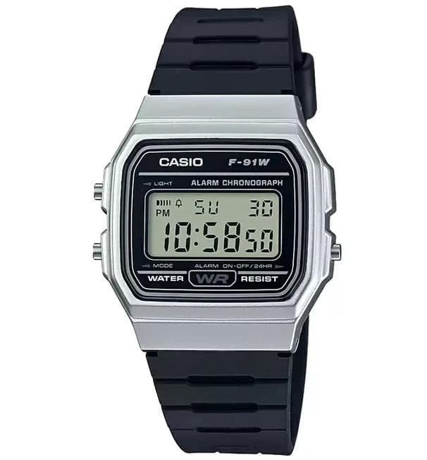 Casio F-91WM-7ADF Classic Retro Digital Fiber Belt Watch