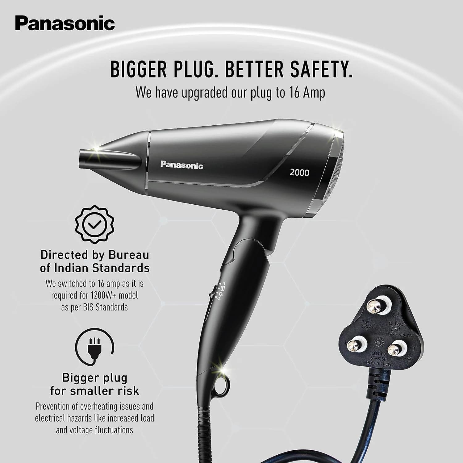 Panasonic EH-ND65 Powerful & Compact Hair Dryer | 2000 Watt