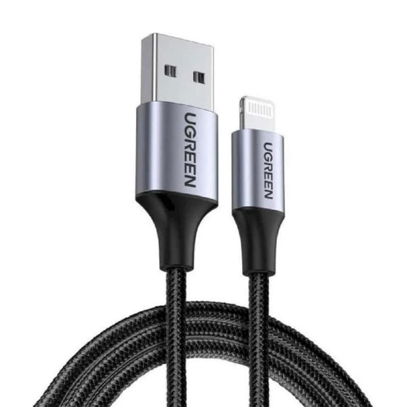 UGREEN Lightning to USB Cable Alu Case with Braided 1m