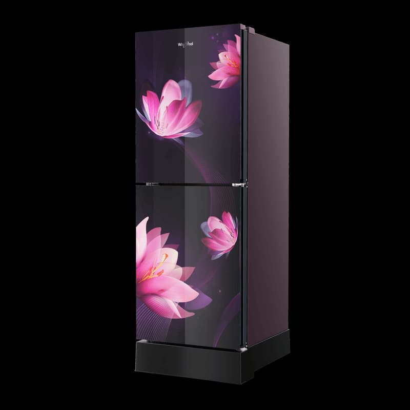 Whirlpool 236 Liters Frost Fresh Magic Pro Glass Door (Florina Purple)