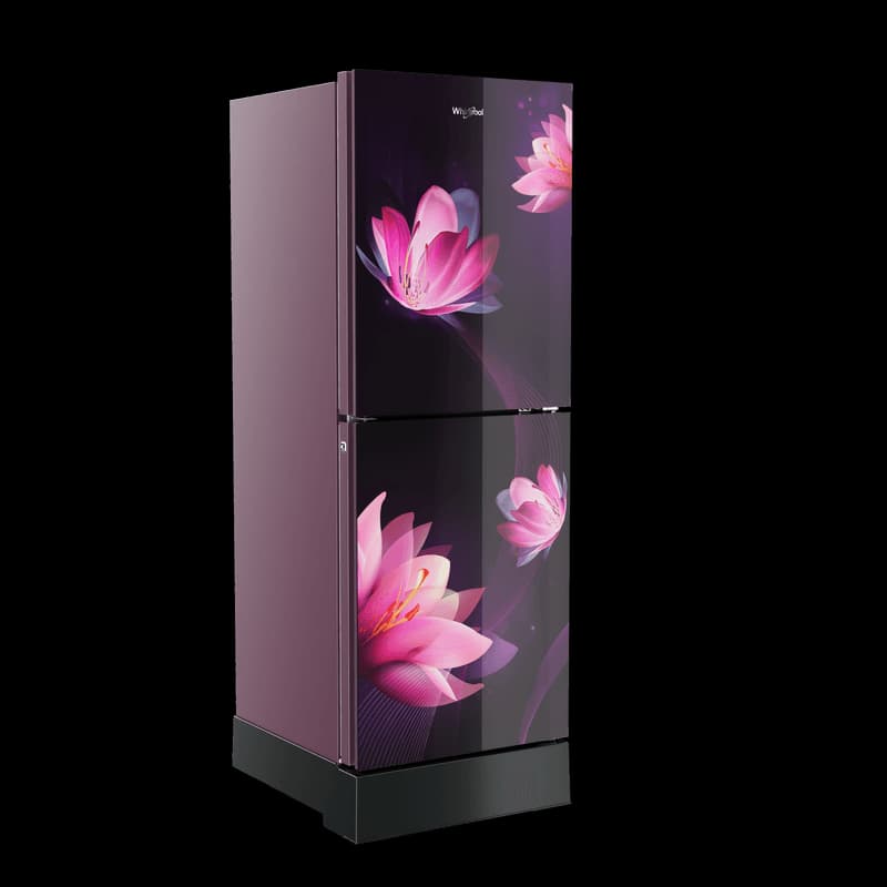 Whirlpool 236 Liters Frost Fresh Magic Pro Glass Door (Florina Purple)