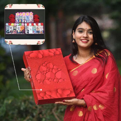 Valentine’s Special Best Gift Package for Birthday, Anniversary & Many More Special Occasions with Premium Packaging (C50)