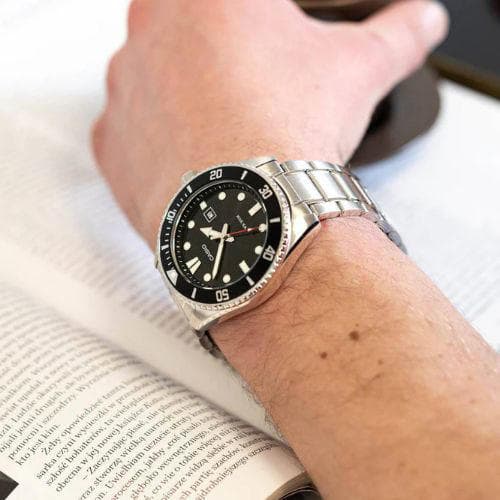 Casio Duro Date Chain Watch MDV-107D-1A1VDF