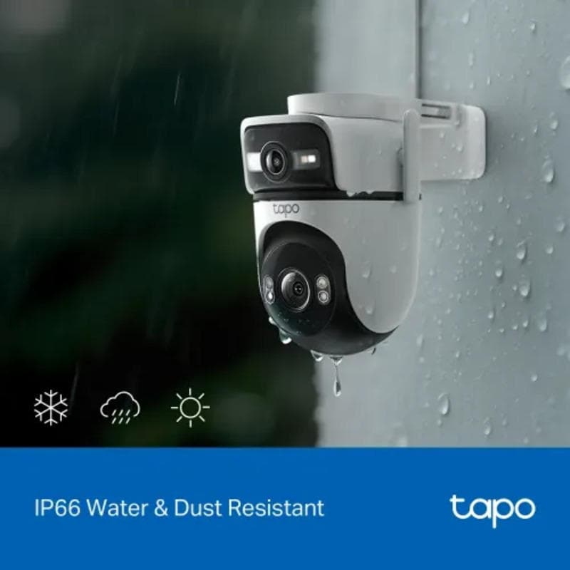 TP-Link Tapo C545D 3MP Dual Lens Outdoor Pan & Tilt WiFi Camera