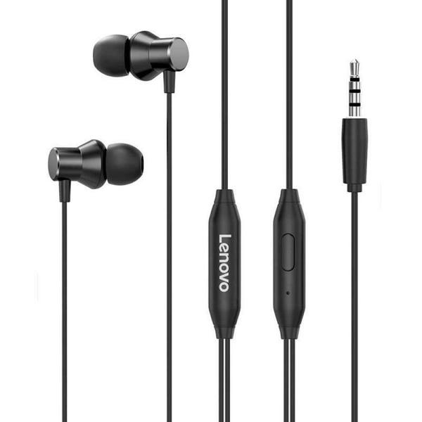 Picture of Lenovo HF130 Wired 3.5mm In-ear Headphones – Black