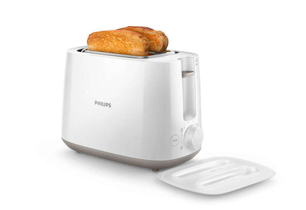 Picture of Philips HD2582/00 800 Watt Pop Up Toaster - White