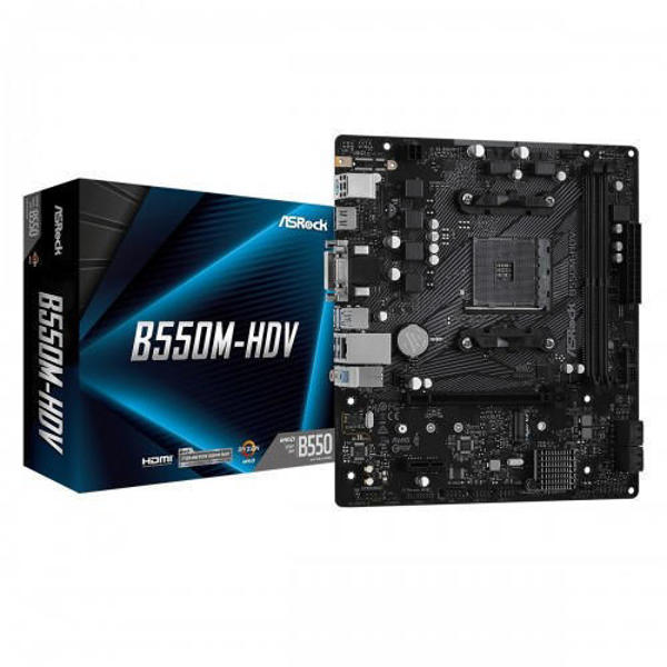 Picture of ASRock B550M-HDV DDR4 AMD Motherboard
