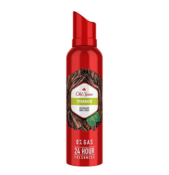Picture of Old Spice Timber No Gas Deodorant Body Spray Perfume 140 ml