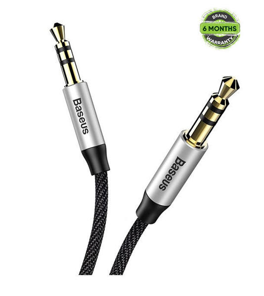 Picture of Baseus Yiven Audio Cable M30 1M Silver+Black