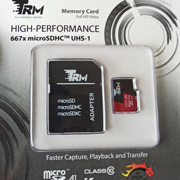 Picture of TRM P500 High-Performance 667X 64GB Professional MicroSDXC