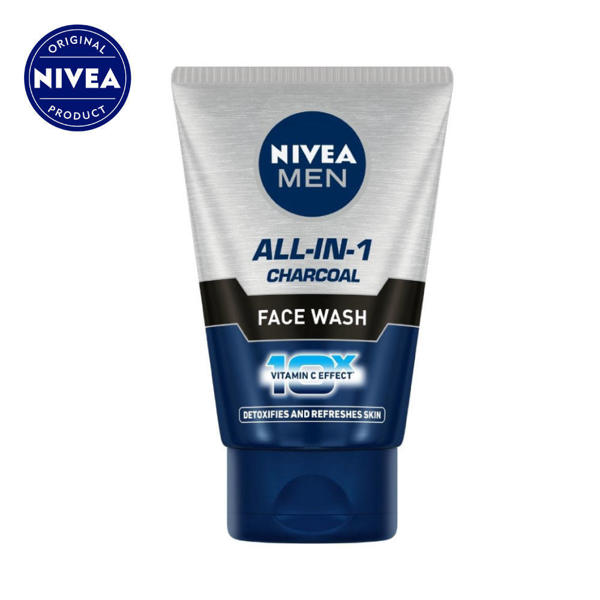 Picture of Nivea Men All in 1 Charcoal Face Wash 50ml (81779)