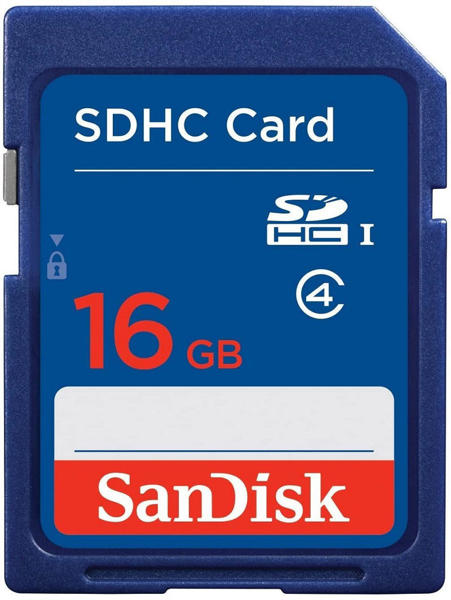 Picture of SDSDB-16G # SanDisk SD Card 16GB SDB C4, 3x5