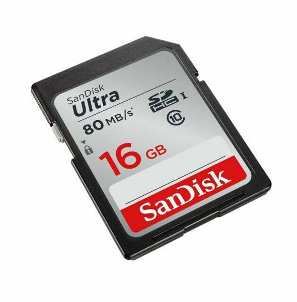 Picture of SanDisk 16 GB C10 SDHC SD Card