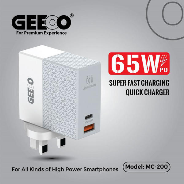 Picture of 65W-PD Super Fast Charger MC200