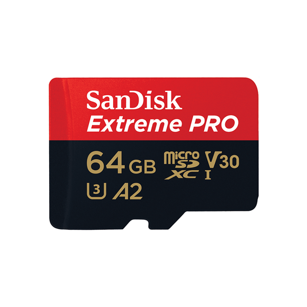 Picture of SDSQXCY-064G-GN6MA # SanDisk MicroSD Card Extreme Pro SQXCY 64GB