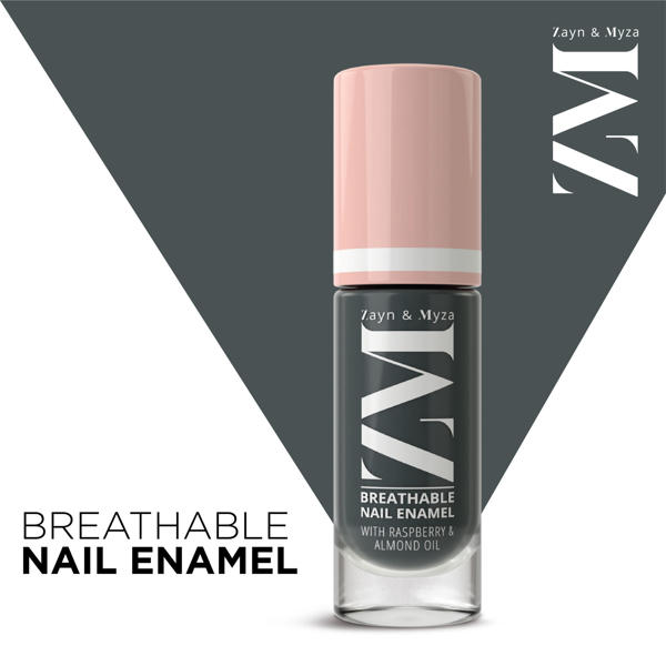 Picture of Breathable Nail Enamel-Charcoal-6ml