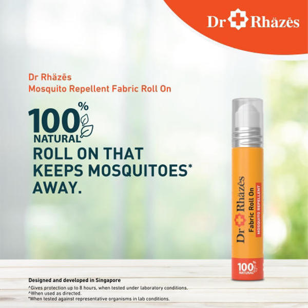 Picture of Dr Rhazes Mosquito Repellent Fabric Roll On - 8ml