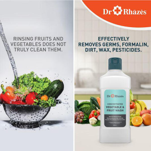 Picture of Dr Rhäzēs Concentrated Vegetable & Fruit Wash – 500ml