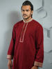 Picture of Embroidery designed Brown Panjabi for Men by Ritzy