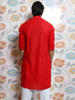 Picture of Red Screen printed Panjabi for Men by Ritzy