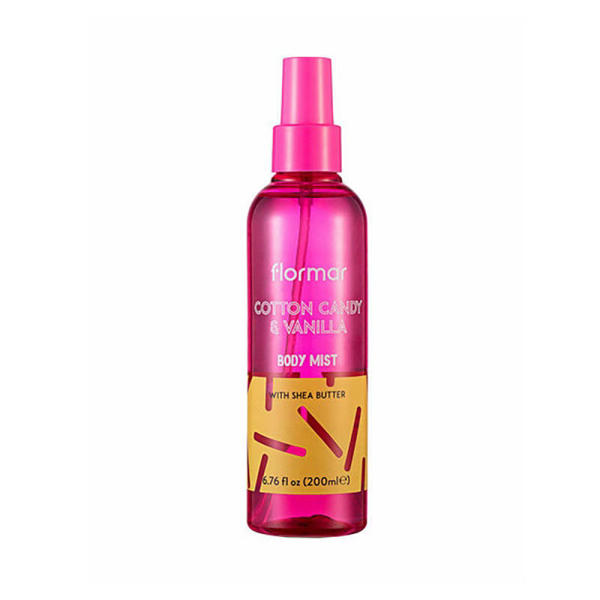 Picture of Body Mist 200ML Flormar: Cotton Candy & Van