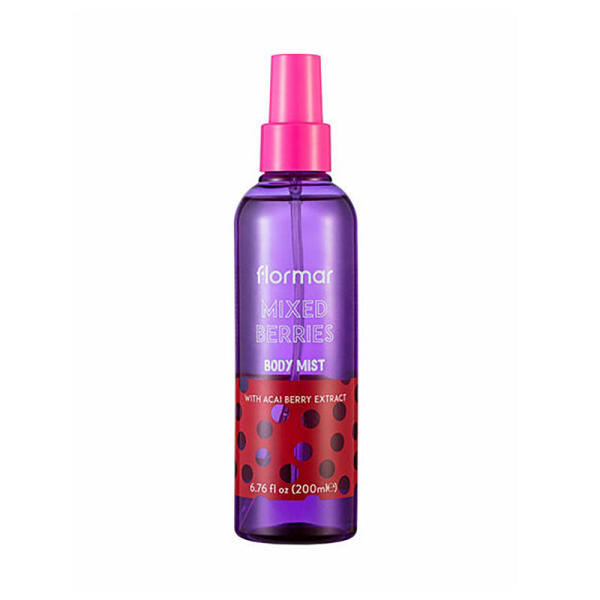 Picture of Body Mist 200ML Flormar: Mixed Berries