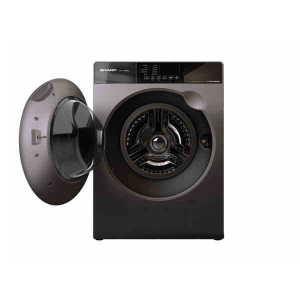 Picture of Sharp Full Auto Front Loading Inverter Washing Machine ES-FW85SG | 8.5 KG - Dark Grey
