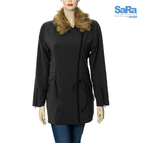 Picture of SaRa Ladies jacket (WJKTS205B3-City Grey)
