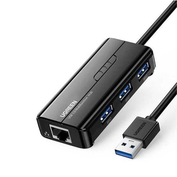 Picture of UGREEN 20265 USB 3.0 Hub with Gigabit Ethernet Adapter