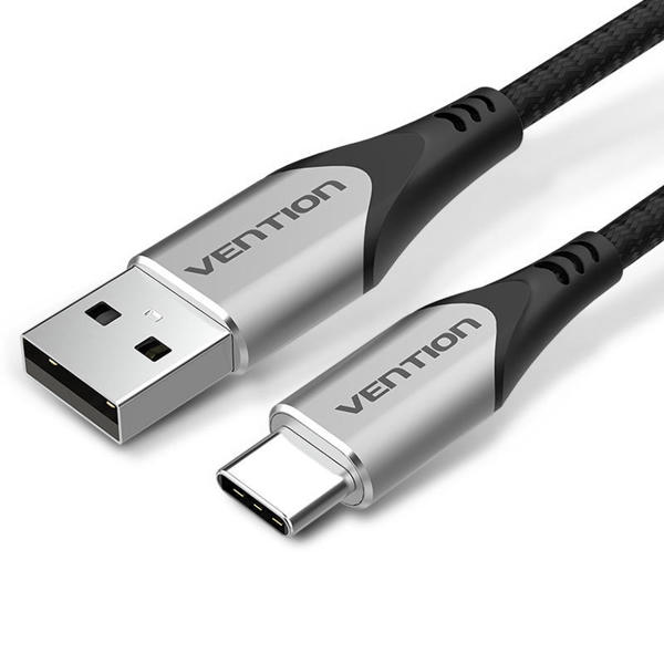 Picture of Vention COKBG USB 2.0 A Male to C Male Cable1.5M Black PVC Type