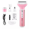 Picture of Kemei KM-6637 Multifunctional 4 in 1 Face, Eyebrow, Nose, & Lady Shaver for Women