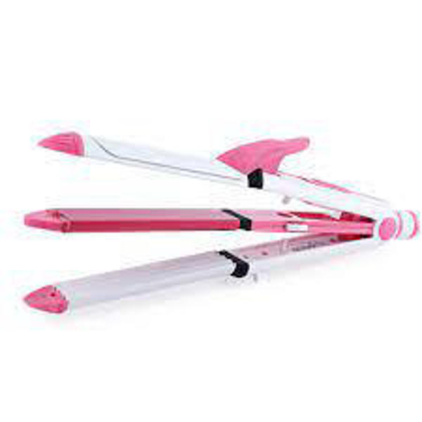 Picture of Kemei KM-1213 Professional Ceramic Coating 3 In 1 Hair Iron Curler Curling Iron Hair Styling