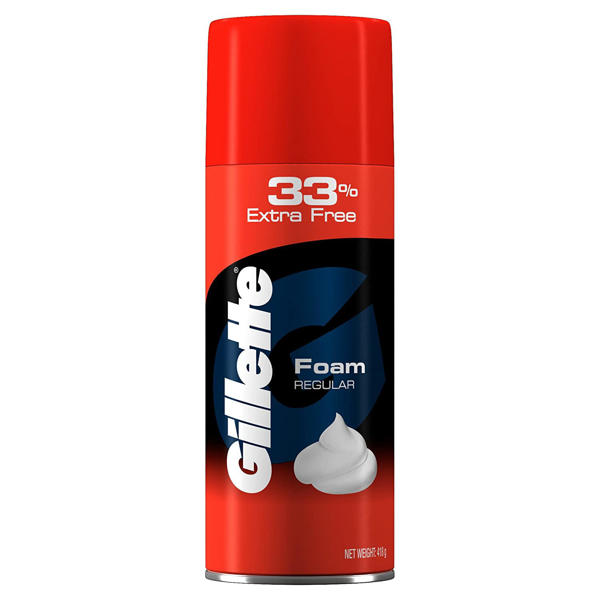 Picture of Gillette Classic Regular Pre Shave Foam 418g with 33% Extra Free
