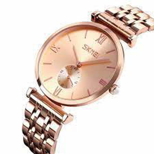 Picture of SKMEI 9198 Rose Gold Watch for Women