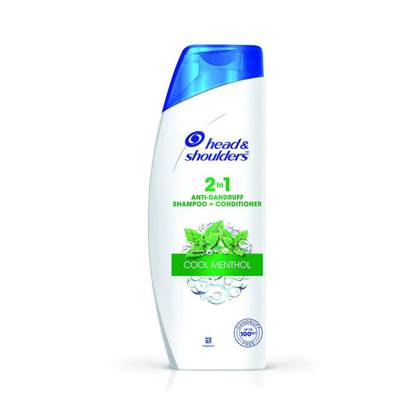 Picture of Head & Shoulders 2-in-1 Cool Menthol Anti Dandruff Shampoo + Conditioner for Women & Men, 180ML