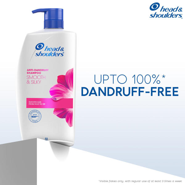 Picture of Head & Shoulders Smooth and Silky Anti Dandruff Shampoo for Women & Men, 1 L