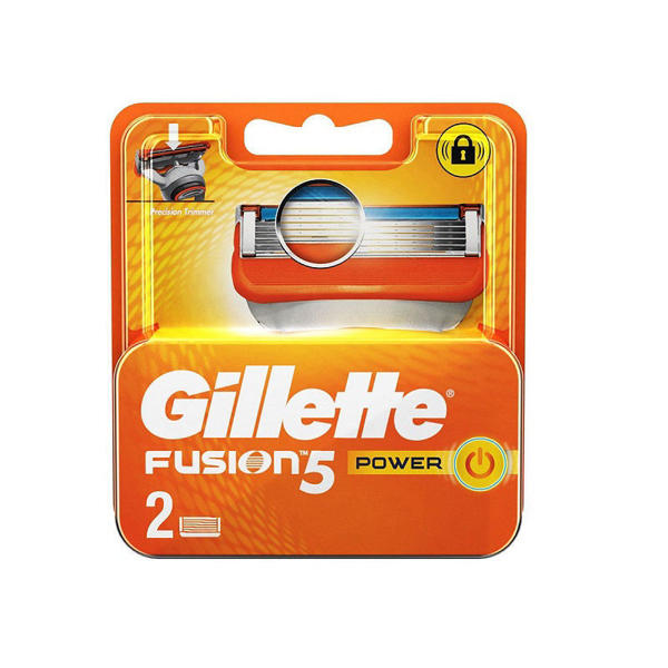 Picture of Gillette Fusion Power shaving Razor Blades - 2s Pack (Cartridge)
