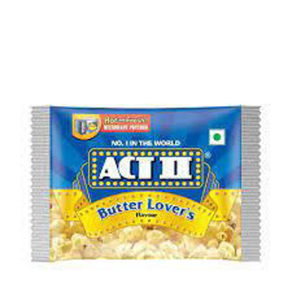 Picture of ACT II Butter Lovers Microwave Popcorn 33gm  AI07