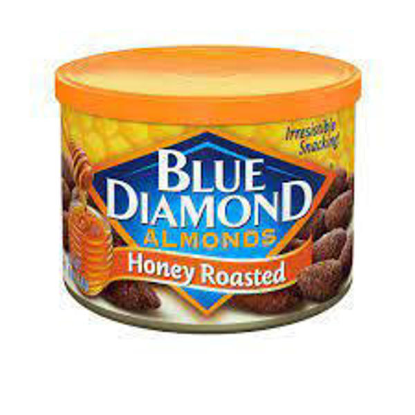 Picture of Blue Diamond Almonds Honey Roasted 170gm